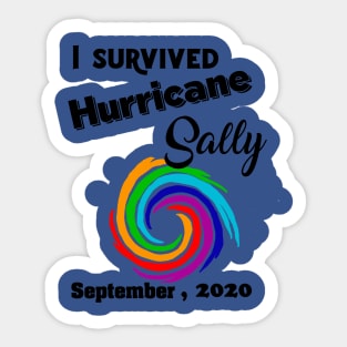 I Survived Hurricane Sally Sticker